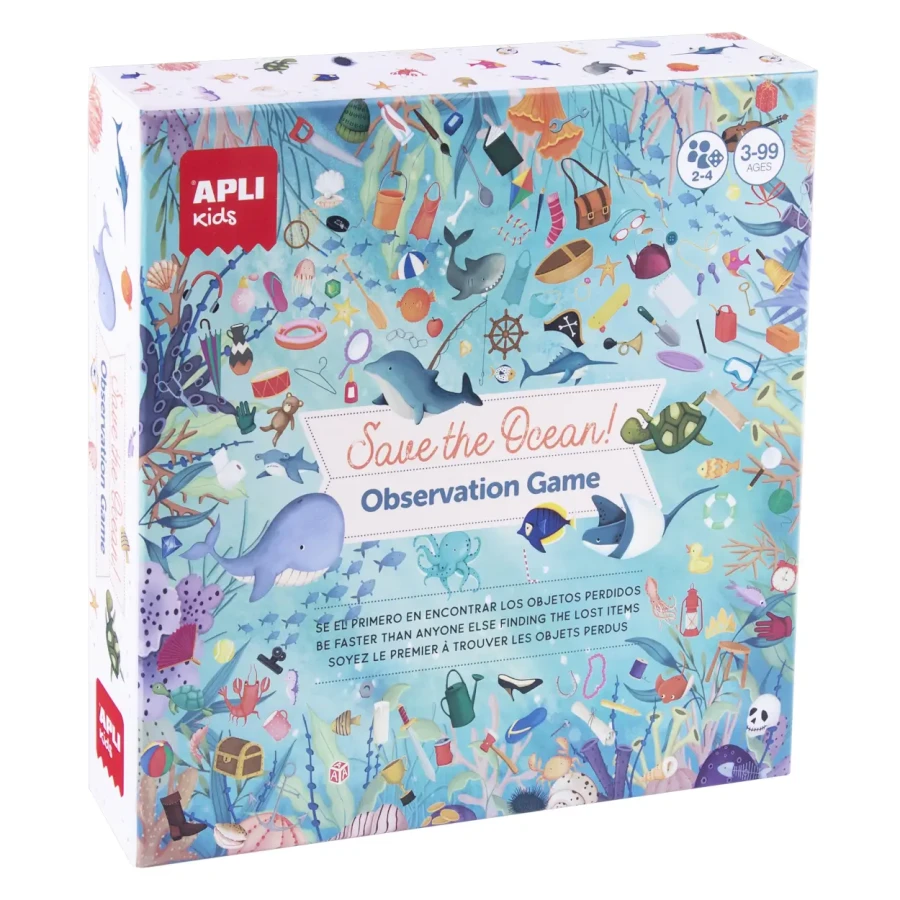 Gra obserwacyjna - Save The Ocean / Apli Kids