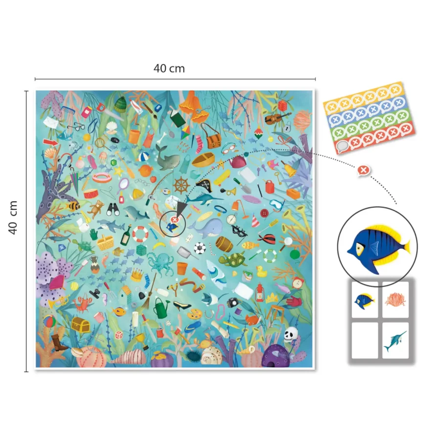 Gra obserwacyjna - Save The Ocean / Apli Kids