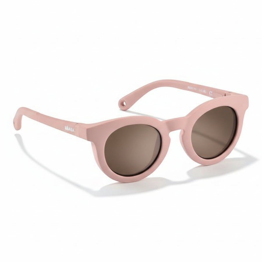 Okulary przeciwsłoneczne dla dzieci 2-4 lata Happy - Dusty rose / Beaba 930344