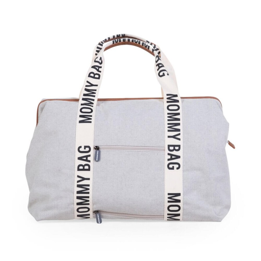 Torba Mommy bag Signature Szara / Childhome CWMBBSCOW