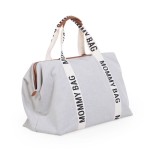 Torba Mommy bag Signature Szara / Childhome CWMBBSCOW