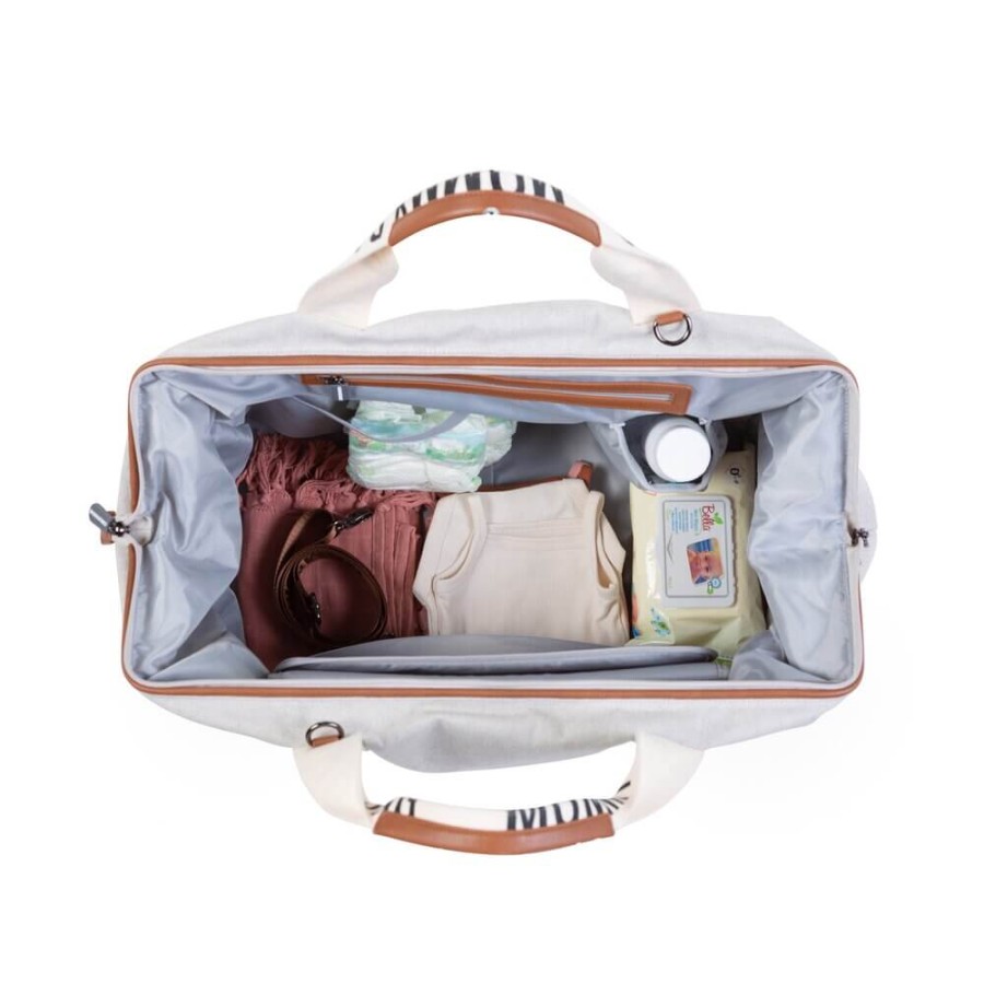 Torba Mommy bag Signature Szara / Childhome CWMBBSCOW