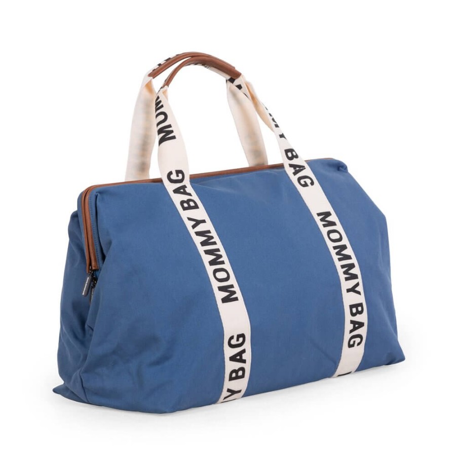 Torba Mommy bag Signature Indygo / Childhome CWMBBSCIN