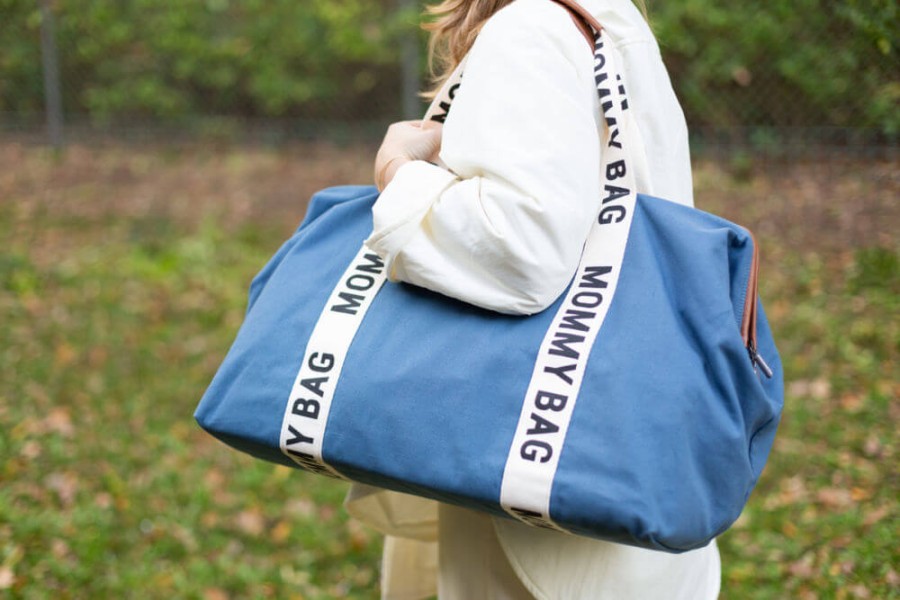 Torba Mommy bag Signature Indygo / Childhome CWMBBSCIN