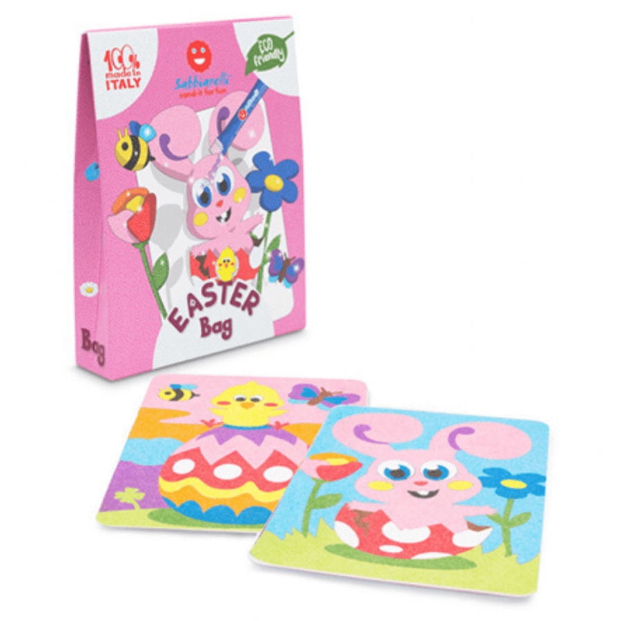 Zestaw do kolorowania piaskiem Sabbiarelli Bag - Easter 3l+ / Sabbiarelli