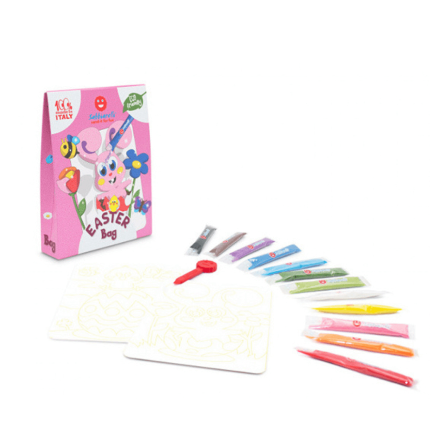 Zestaw do kolorowania piaskiem Sabbiarelli Bag - Easter 3l+ / Sabbiarelli