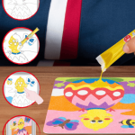 Zestaw do kolorowania piaskiem Sabbiarelli Bag - Easter 3l+ / Sabbiarelli