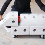 Kreatywne klocki rozwijające motorykę dużą, Explorer kit 8 in1 – czerwony / MODU
