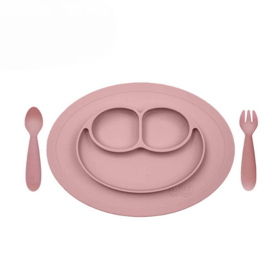 Komplet naczyń silikonowych Mini Feeding Set