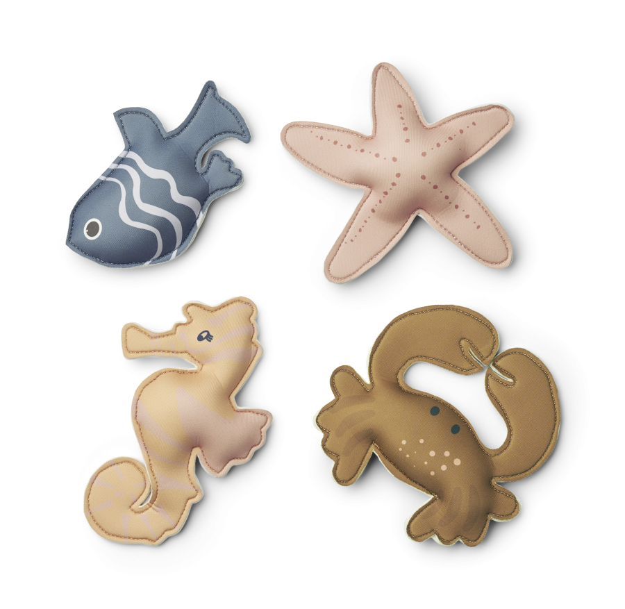 Zabawki z obciążeniem do nauki nurkowania, Sea creature - sandy / Liewood LW17635