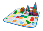 Skrzynia na klocki - Mata interaktywna 2w1/ Magna-Tiles