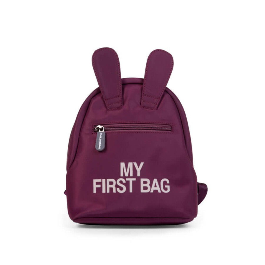 Plecak dziecięcy My First Bag Aubergine / Childhome CWKIDBAU