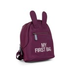 Plecak dziecięcy My First Bag Aubergine / Childhome CWKIDBAU