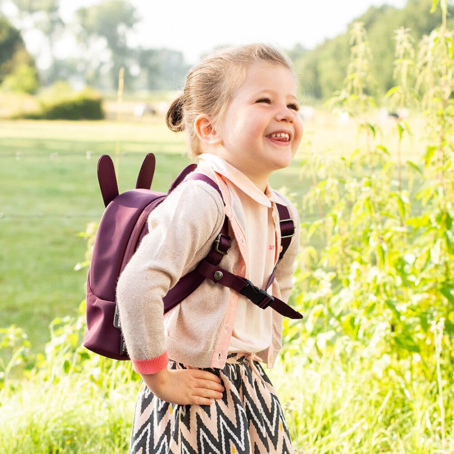 Plecak dziecięcy My First Bag Aubergine / Childhome CWKIDBAU