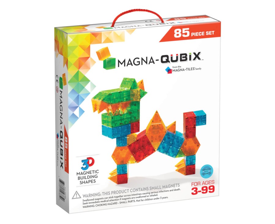 Magna-Qubix®, Klocki Magnetyczne 85 el. / Magna-Tiles