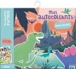 Naklejki z planszami do wyklejania - Dinozaury 3+ / Auzou