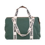 Torba Mommy bag Signature Zielona / Childhome CWMBBSCGR