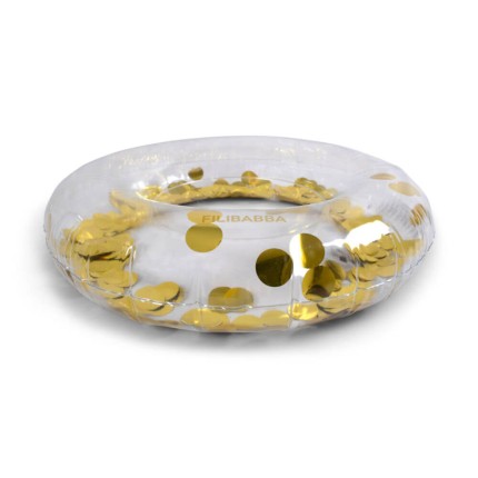 Koło do pływania Alfie Gold Confetti / Filibabba FI-02573