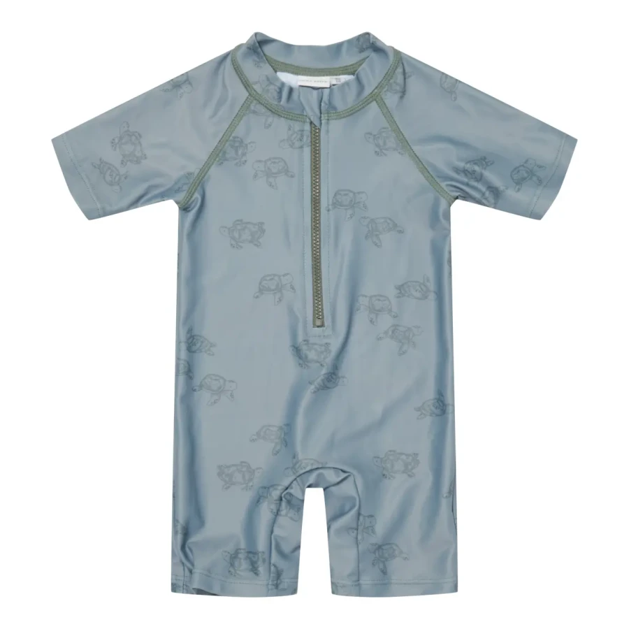 Swimsuit chłopięcy Turtle Island Olive / Little Dutch