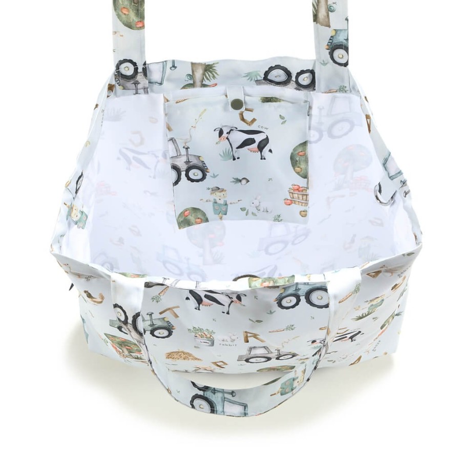 Shopper Bag z kieszonką - ABC FARM / La Millou