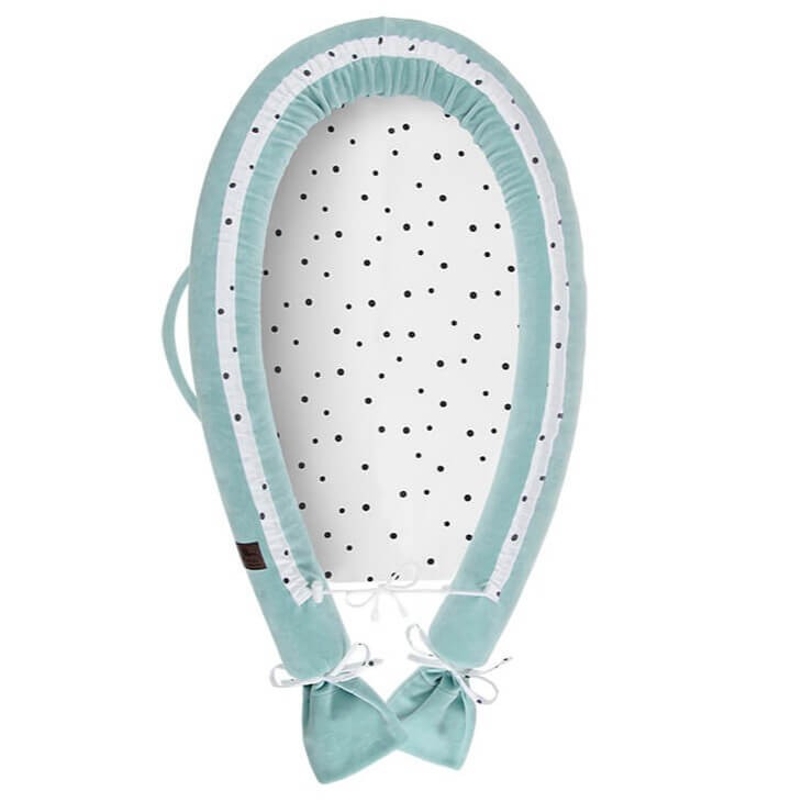 Gniazdko niemowlęce kokon Royal Baby Ocean Mint / Sleepee
