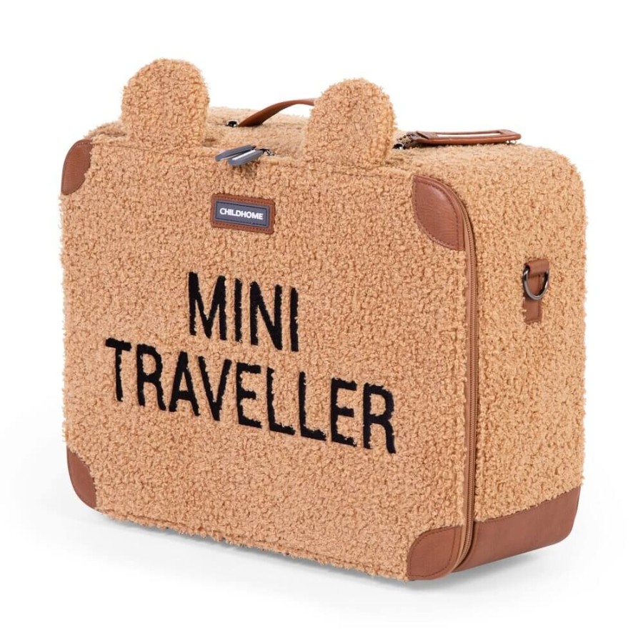 Walizka dziecięca Mini Traveller Teddy bear / Childhome CWSCKTB