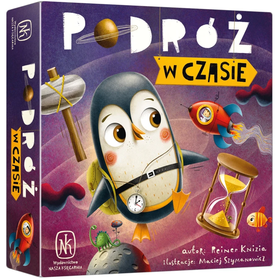 Gra - Podróż w czasie / Wydawnictwo Nasza Księgarnia
