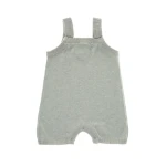 Ogrodniczki Baby Knitted GOTS, Garden Explorer aqua grey / Lassig