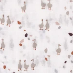 Kocyk-otulacz 80x80cm - Tiny Farmer Flowers, 3 szt. / Lassig