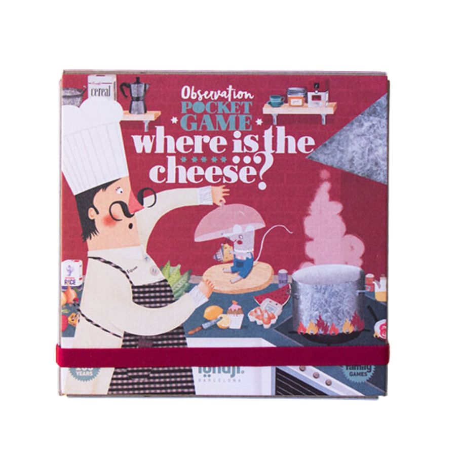 Gra obserwacyjna dla dzieci, Where is the Cheese? / Londji FG010