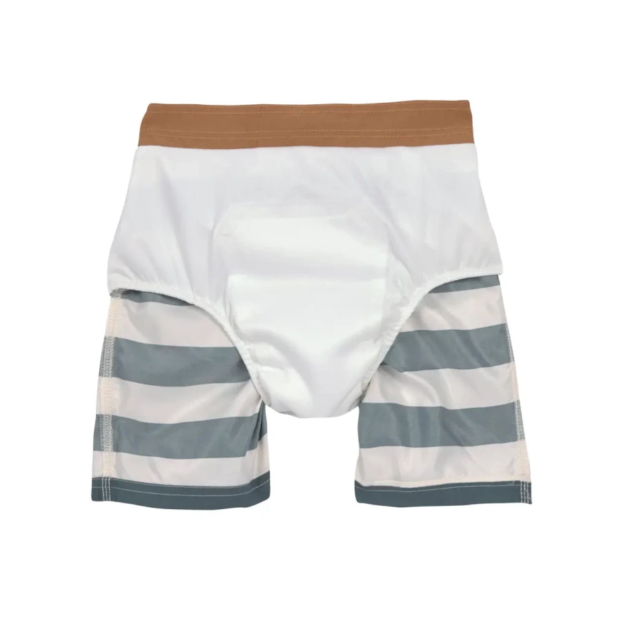 Kąpielówki - Stripes, milky - blue / Lassig