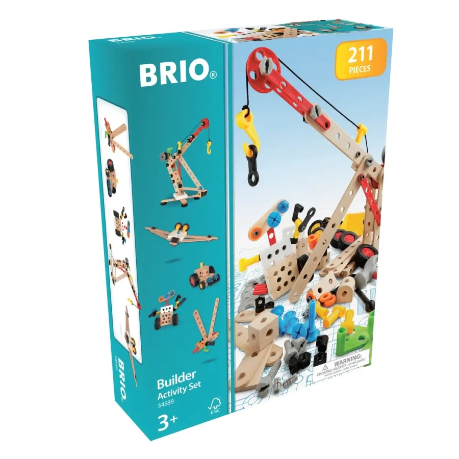 Builder Zestaw Majsterkowicza 211 el. / BRIO