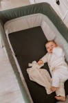 Łóżeczko turystyczne dwupoziomowe z funkcją kojca 3w1 Eazy sleep Mineral grey / Beaba
