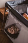 Łóżeczko turystyczne dwupoziomowe z funkcją kojca 3w1 Eazy sleep Mineral grey / Beaba