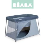Łóżeczko turystyczne dwupoziomowe z funkcją kojca 3w1 Eazy sleep Mineral grey / Beaba