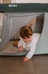 Łóżeczko turystyczne dwupoziomowe z funkcją kojca 3w1 Eazy sleep Mineral grey / Beaba