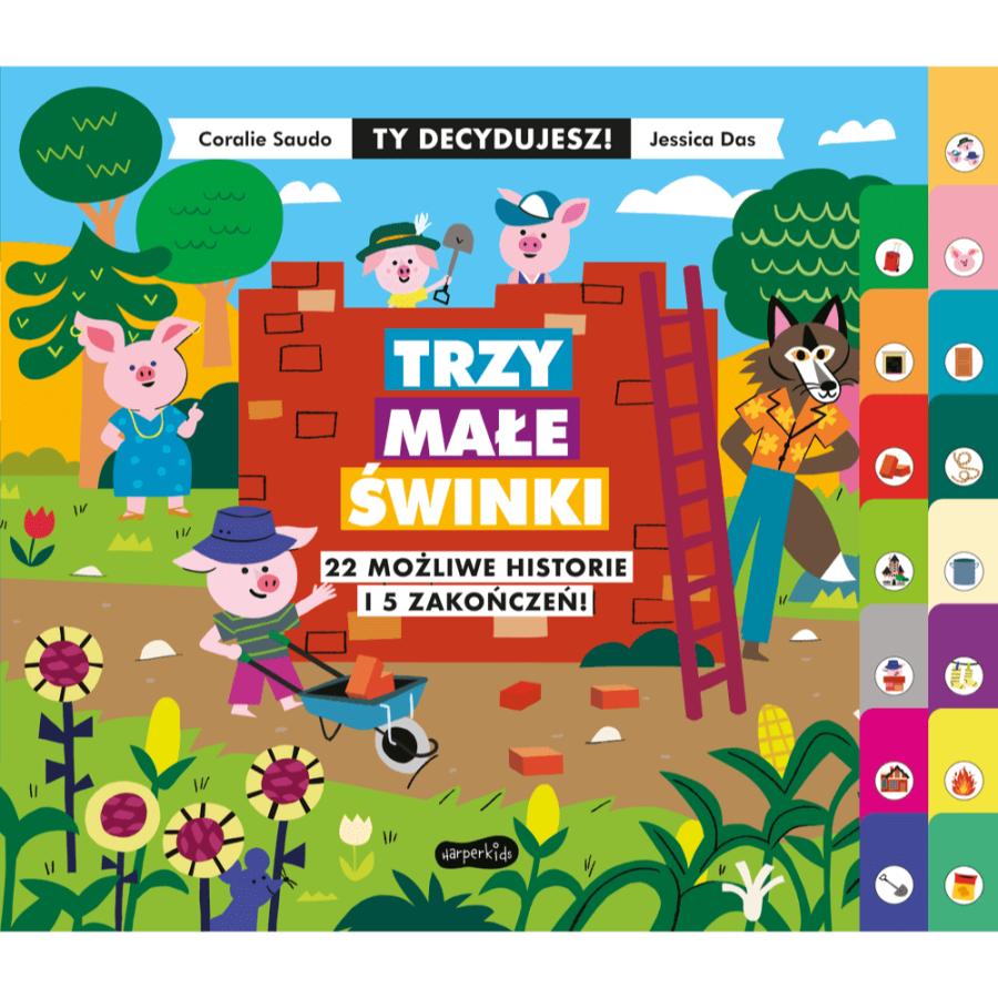 Trzy małe świnki. Ty decydujesz / HarperCollins