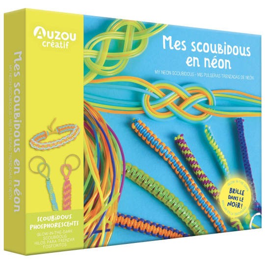 Zestaw artystyczny Neonowe Scoubidous / 26067