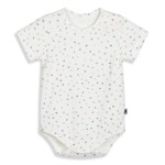 Body z krótkim rękawem - DOTS / Pink no More