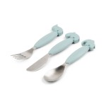 Sztućce dla dziecka Easy-Grip - Blue / Done by Deer
