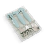 Sztućce dla dziecka Easy-Grip - Blue / Done by Deer
