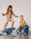 Kreatywne klocki rozwijające motorykę dużą, Dreamer kit 12 in 1 – Deep blue, Sky blue / MODU