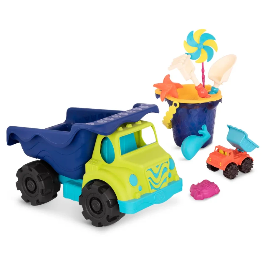Colossal Cruiser & Sand Ahoy! – zestaw do zadań specjalnych w wersji MAXI – granatowy / B.Toys
