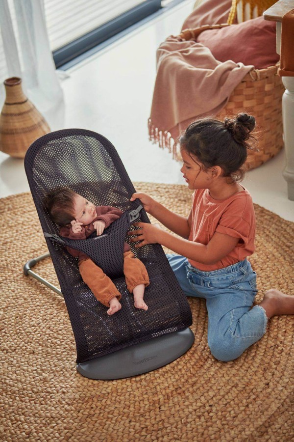 BABYBJORN - leżaczek BLISS MESH - Antracyt