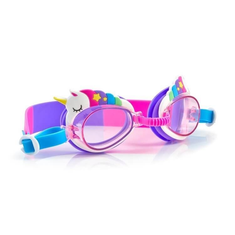 Okulary do pływania Aqua2ude - mini jednorożec / Bling2o