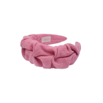 Opaska marszczulka muślinowa PINK LEMONIADE