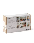 Kreatywne klocki rozwijające motorykę dużą, Dreamer kit 12 in 1 – Burnt Orange, Dusty Green / MODU