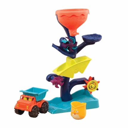 Owl About Waterfalls – młyn wodny – kaskada z atrakcjami / B.Toys BX1310Z