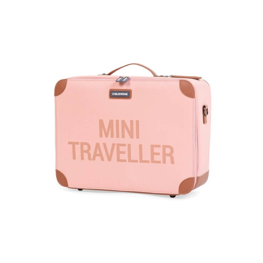 Walizka dziecięca Mini Traveller Różowa / Childhome CWSCKPC
