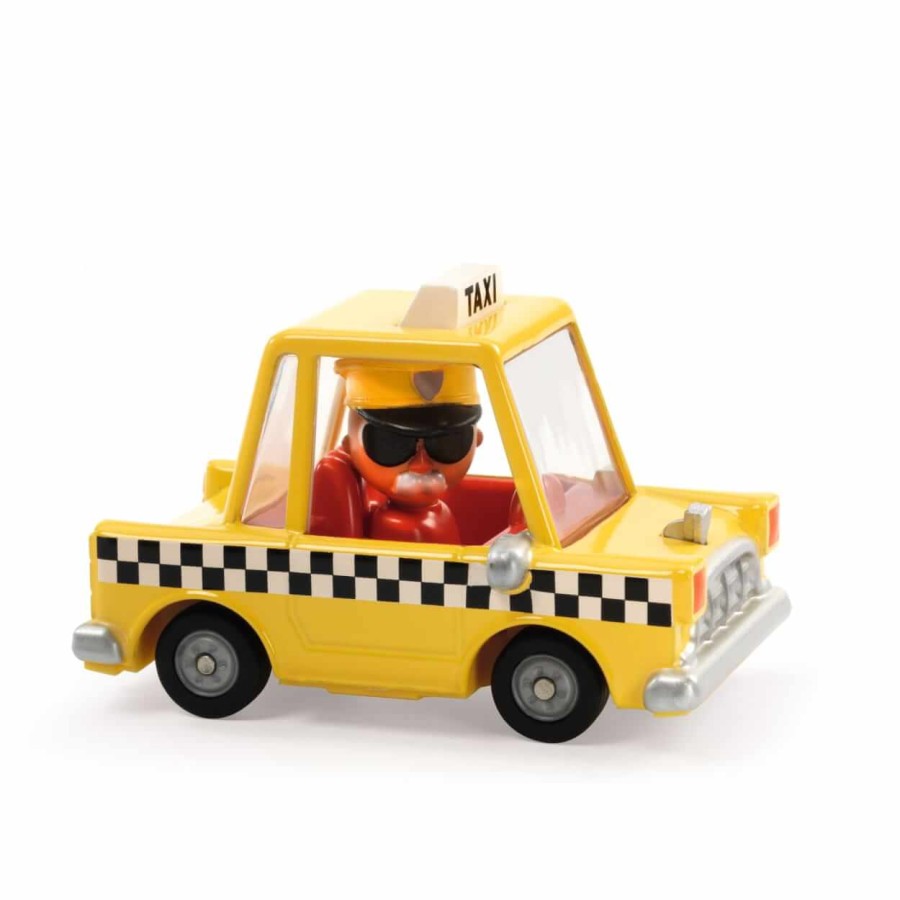Autko CRAZY MOTORS - TAXI JOE / Djeco DJ05479